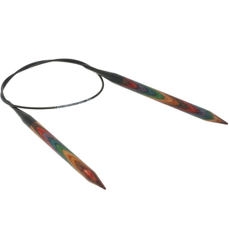 Lana Grossa Pyöröpuikot Design-puu Color 8,0mm/60cm
