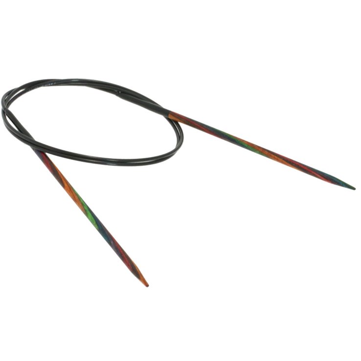 Lana Grossa Pyöröpuikot Design-puu Multicolor 3,75mm/80cm