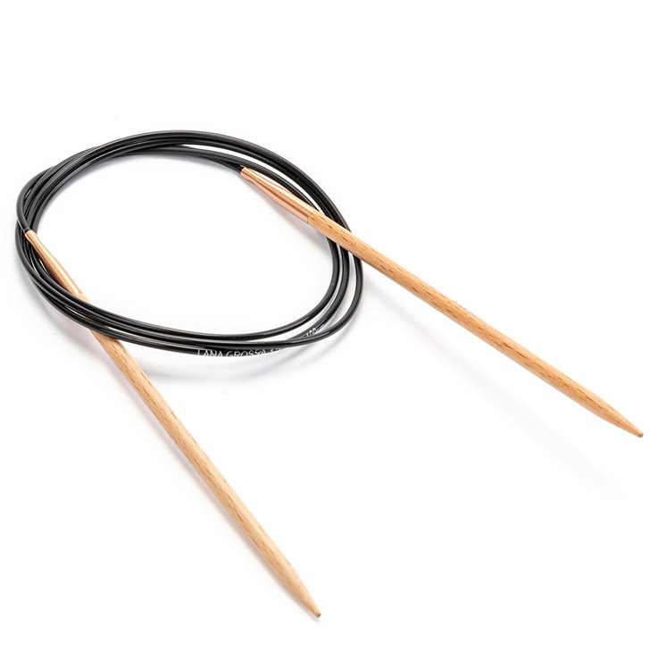 Lana Grossa Pyöröpuikot pyökki 4,0mm/100cm