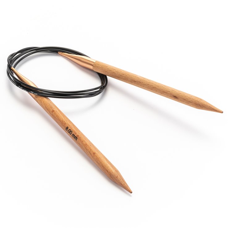 Lana Grossa Pyöröpuikot pyökki 8,0mm/120cm