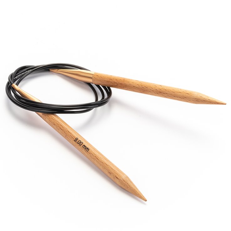 Lana Grossa Pyöröpuikot pyökki 9,0mm/120cm
