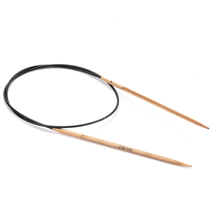 Lana Grossa Pyöröpuikot pyökki 2,5mm/50cm