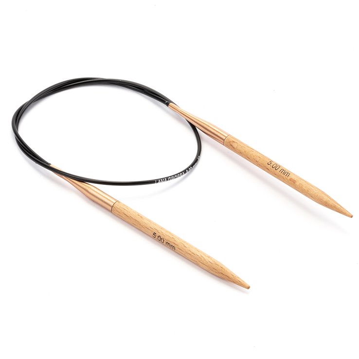 Lana Grossa Pyöröpuikot pyökki 5,0mm/50cm