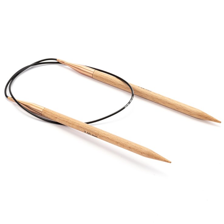 Lana Grossa Pyöröpuikot pyökki 7,0mm/60cm