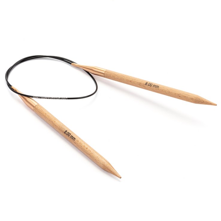 Lana Grossa Pyöröpuikot pyökki 8,0mm/60cm