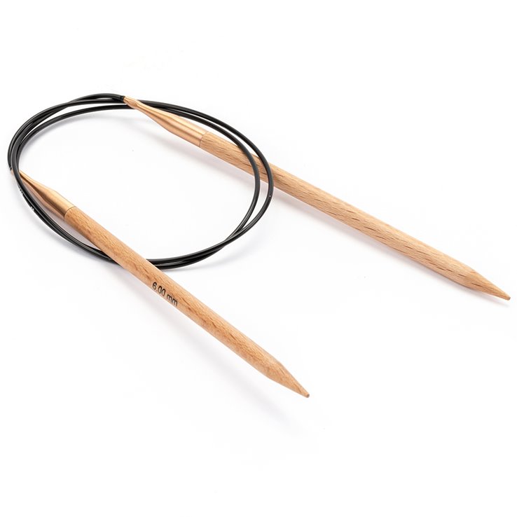 Lana Grossa Pyöröpuikot pyökki 6,0mm/80cm