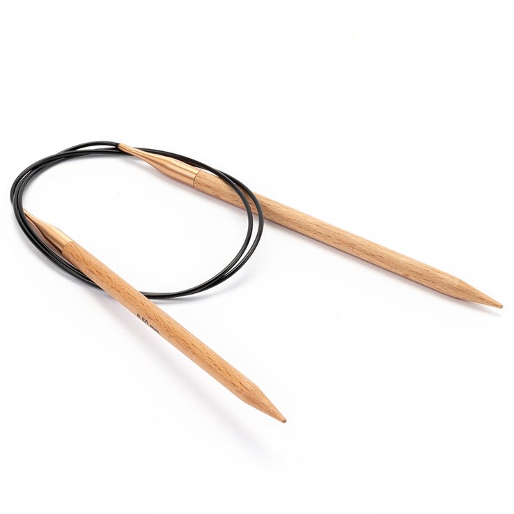 Lana Grossa Pyöröpuikot pyökki 6,5mm/80cm