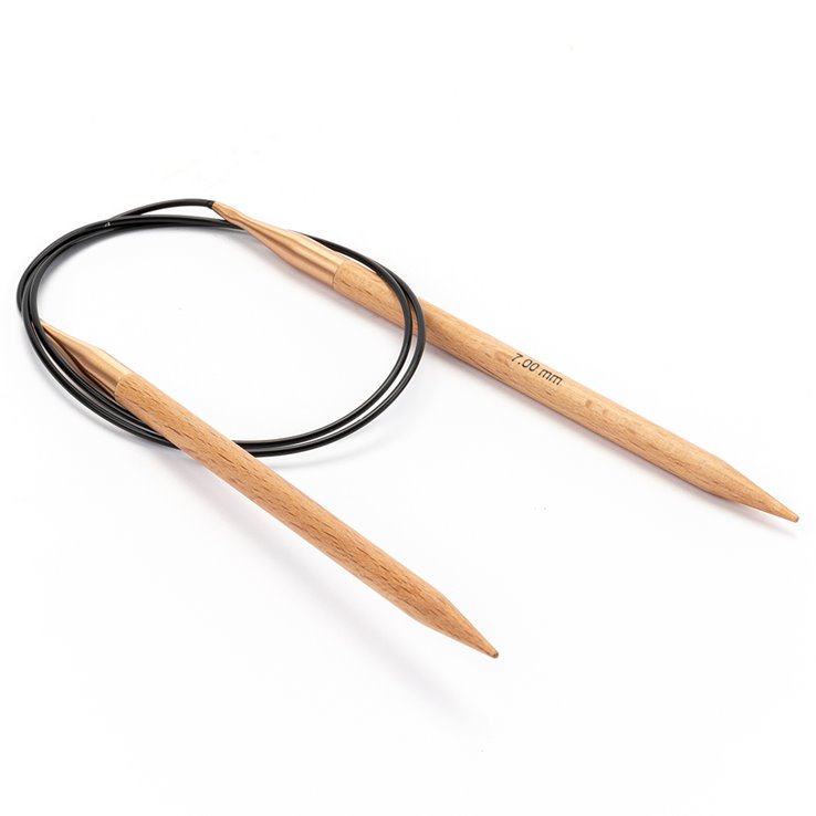 Lana Grossa Pyöröpuikot pyökki 7,0mm/80cm