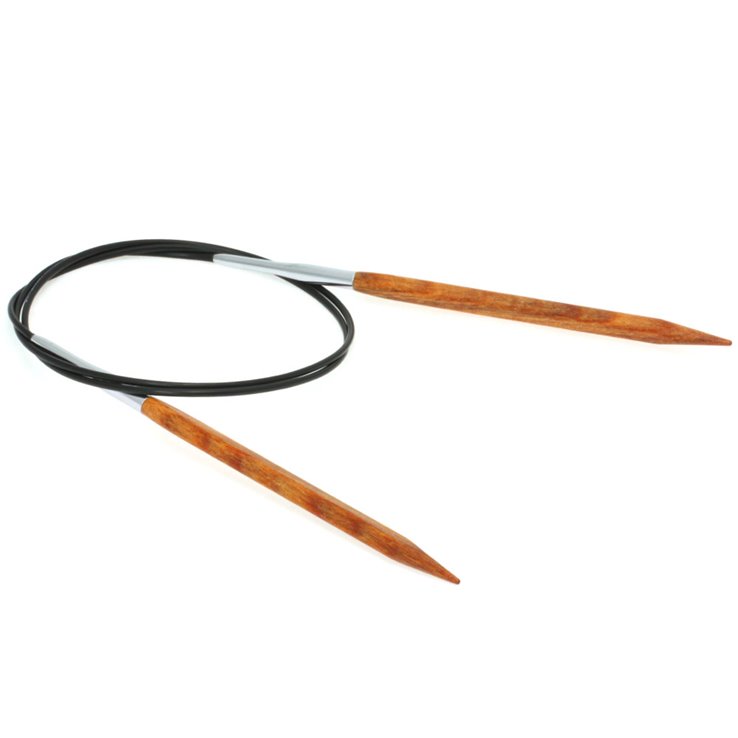 Lana Grossa Pyöröpuikot Design-puu Quattro 6,0mm/80cm