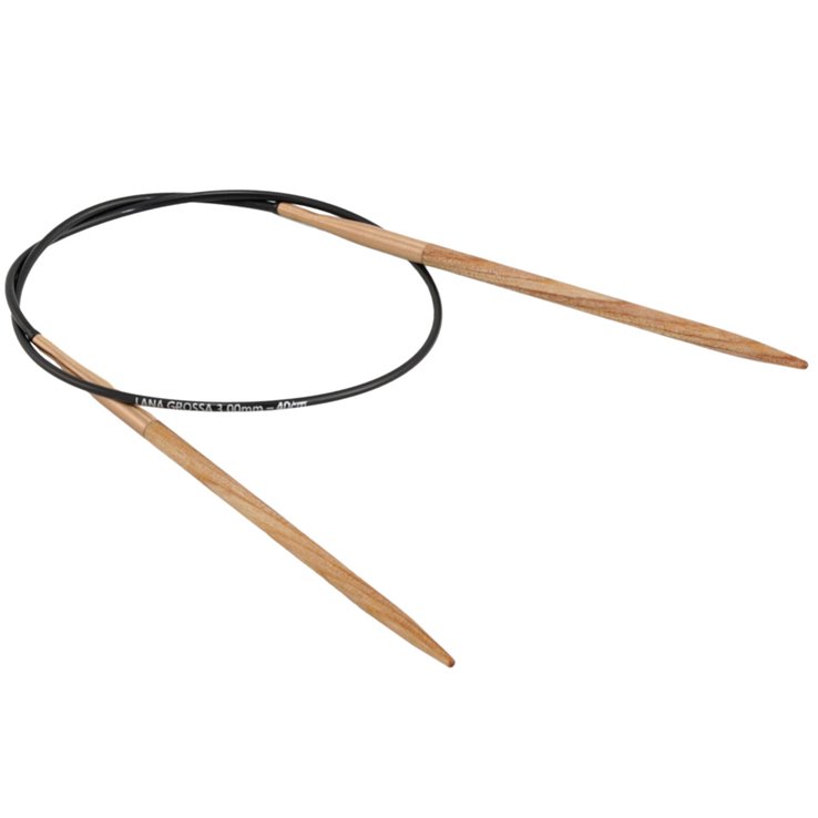 Lana Grossa Pyöröpuikko Design-puu Signal 3,0mm/40cm