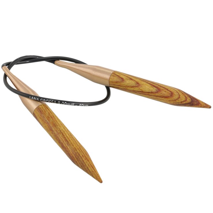 Lana Grossa Pyöröpuikko Design-puu Signal 9,0mm/40cm