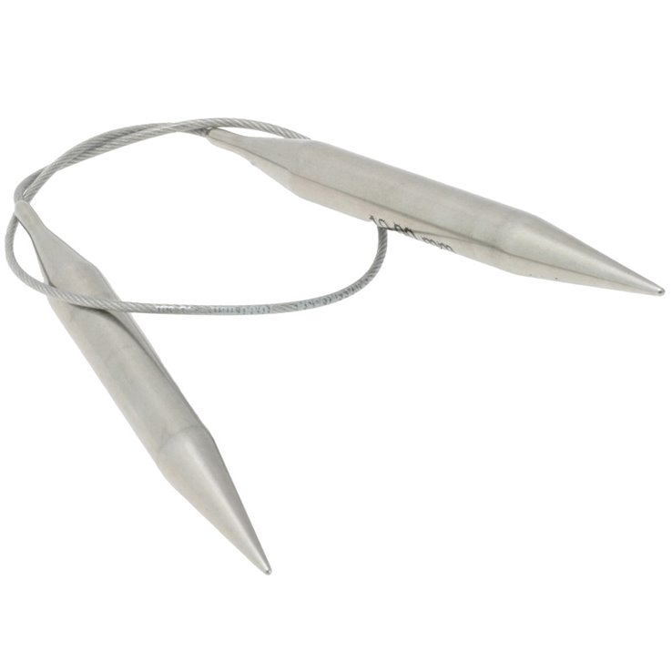 Lana Grossa Pyöröpuikko ruostumaton teräs 10,0mm/40cm