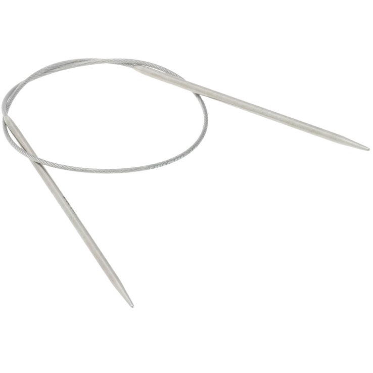 Lana Grossa Pyöröpuikko ruostumaton teräs 2,5mm/40cm