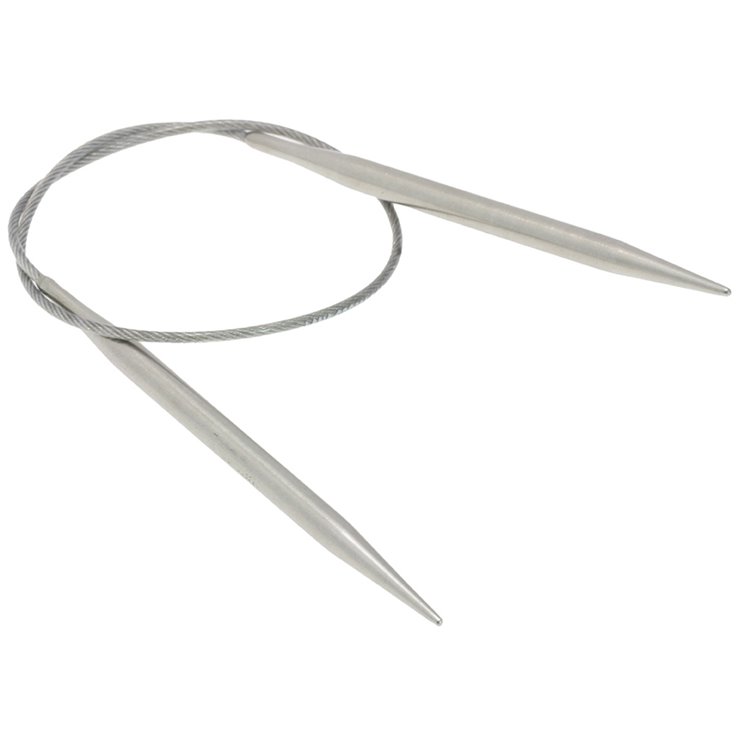 Lana Grossa Pyöröpuikko ruostumaton teräs 5,0mm/40cm