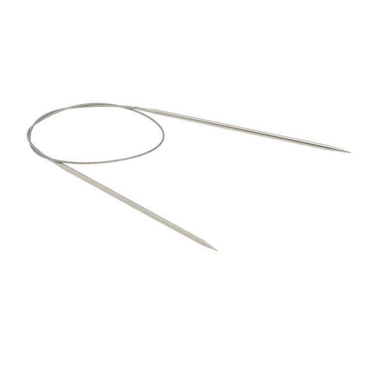 Lana Grossa Pyöröpuikko ruostumaton teräs 3,5mm/60cm
