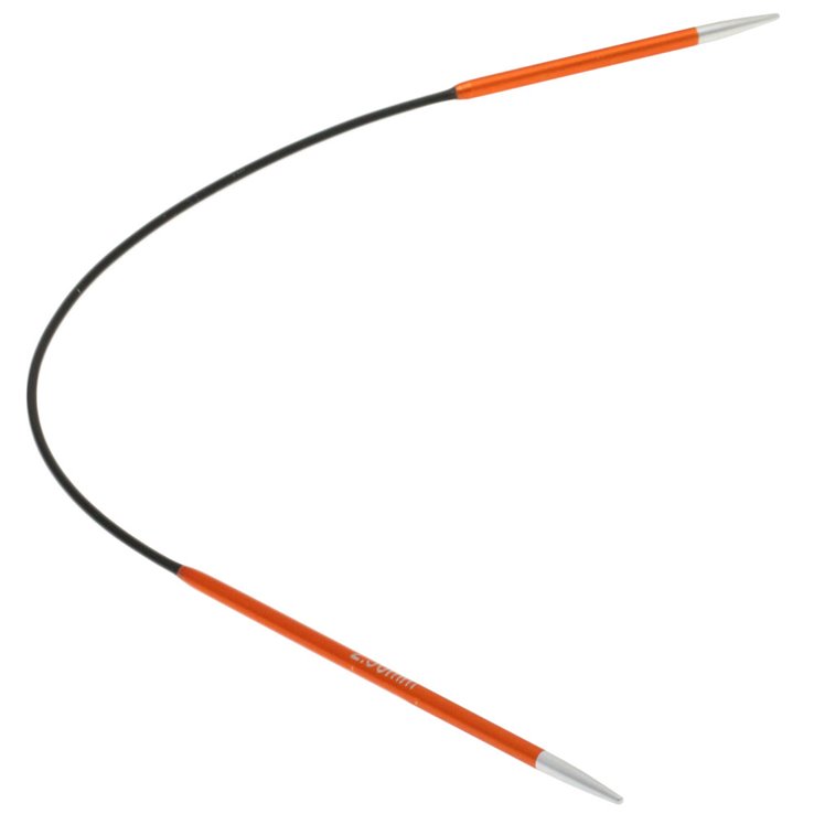 Lana Grossa Pyöröpuikko Alumiini Rainbow 2,5mm/25cm