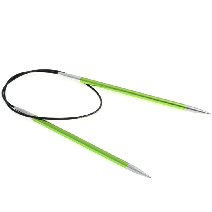 Lana Grossa Pyöröpuikko Alumiini Rainbow 5,0mm/40cm