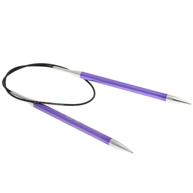 Lana Grossa Pyöröpuikko Alumiini Rainbow 6,5mm/60cm