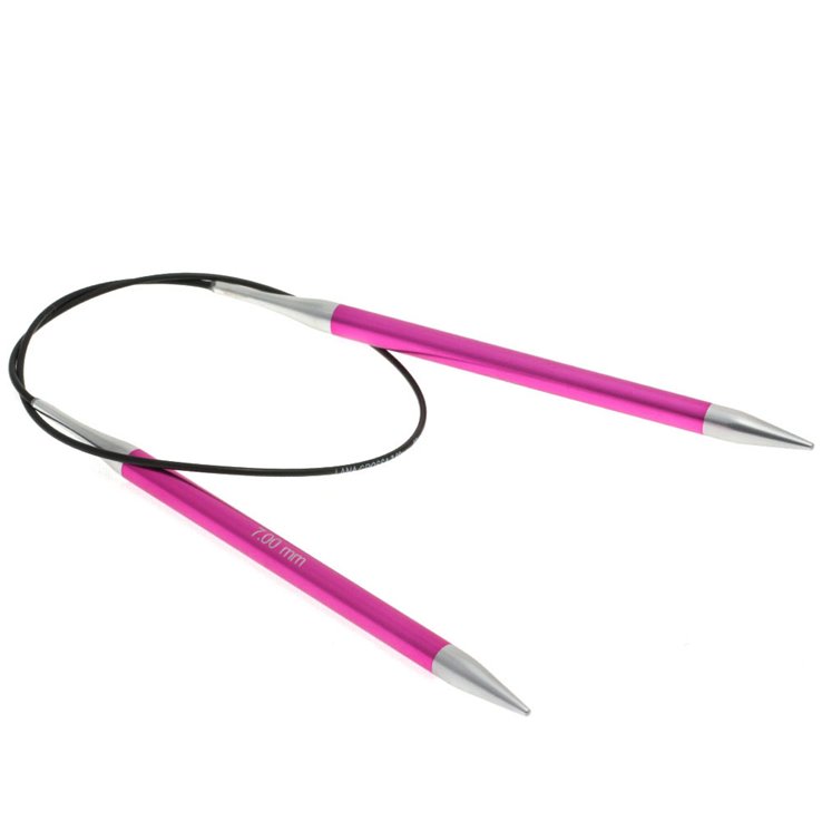 Lana Grossa Pyöröpuikko Alumiini Rainbow 7,0mm/40cm