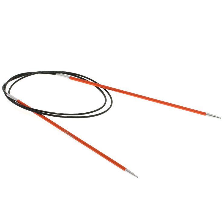 Lana Grossa Pyöröpuikko Alumiini Rainbow 2,5mm/100cm