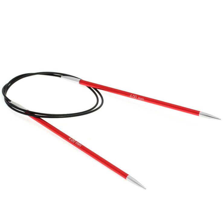 Lana Grossa Pyöröpuikko Alumiini Rainbow 4,0mm/100cm