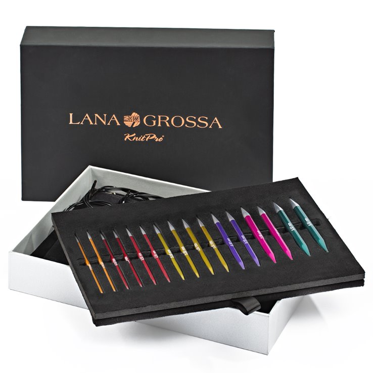 Lana Grossa Puikkosetti Alumiini Rainbow
